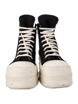 Rick Owens Drkshdw Canvas Sneakers