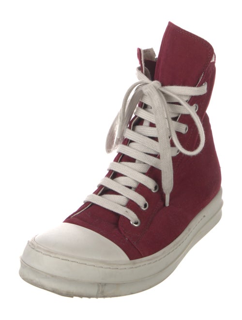 Rick Owens Drkshdw Canvas Sneakers
