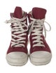 Rick Owens Drkshdw Canvas Sneakers