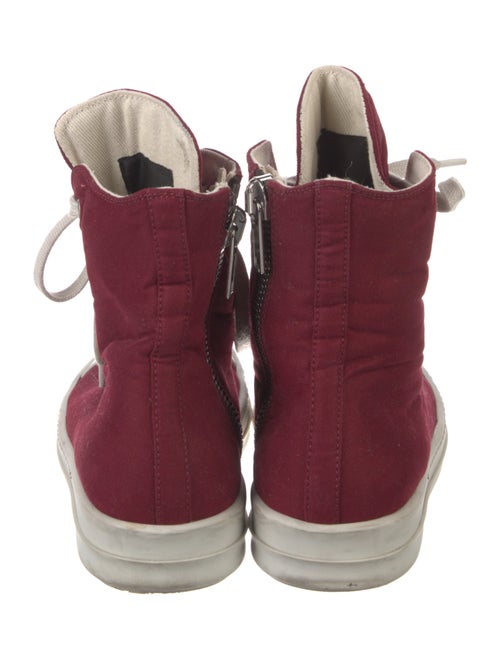 Rick Owens Drkshdw Canvas Sneakers