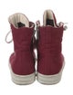 Rick Owens Drkshdw Canvas Sneakers
