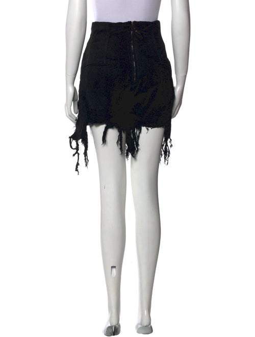 Rick Owens Drkshdw Mini Shorts