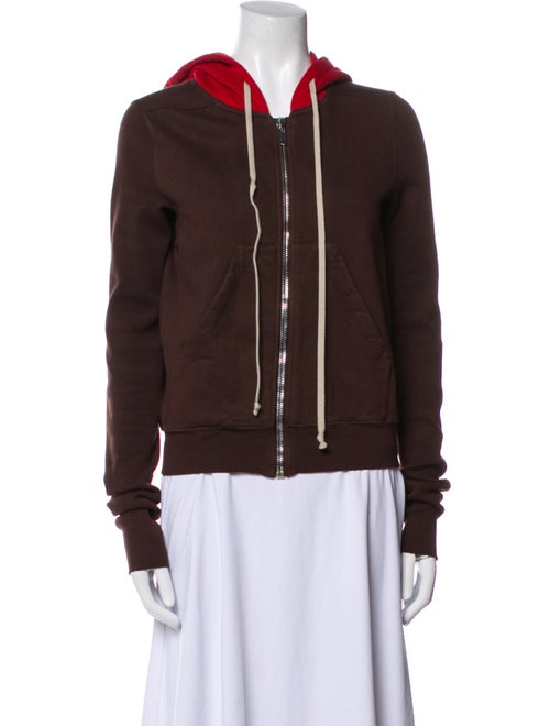 Rick Owens Drkshdw Crew Neck Long Sleeve Sweatshirt