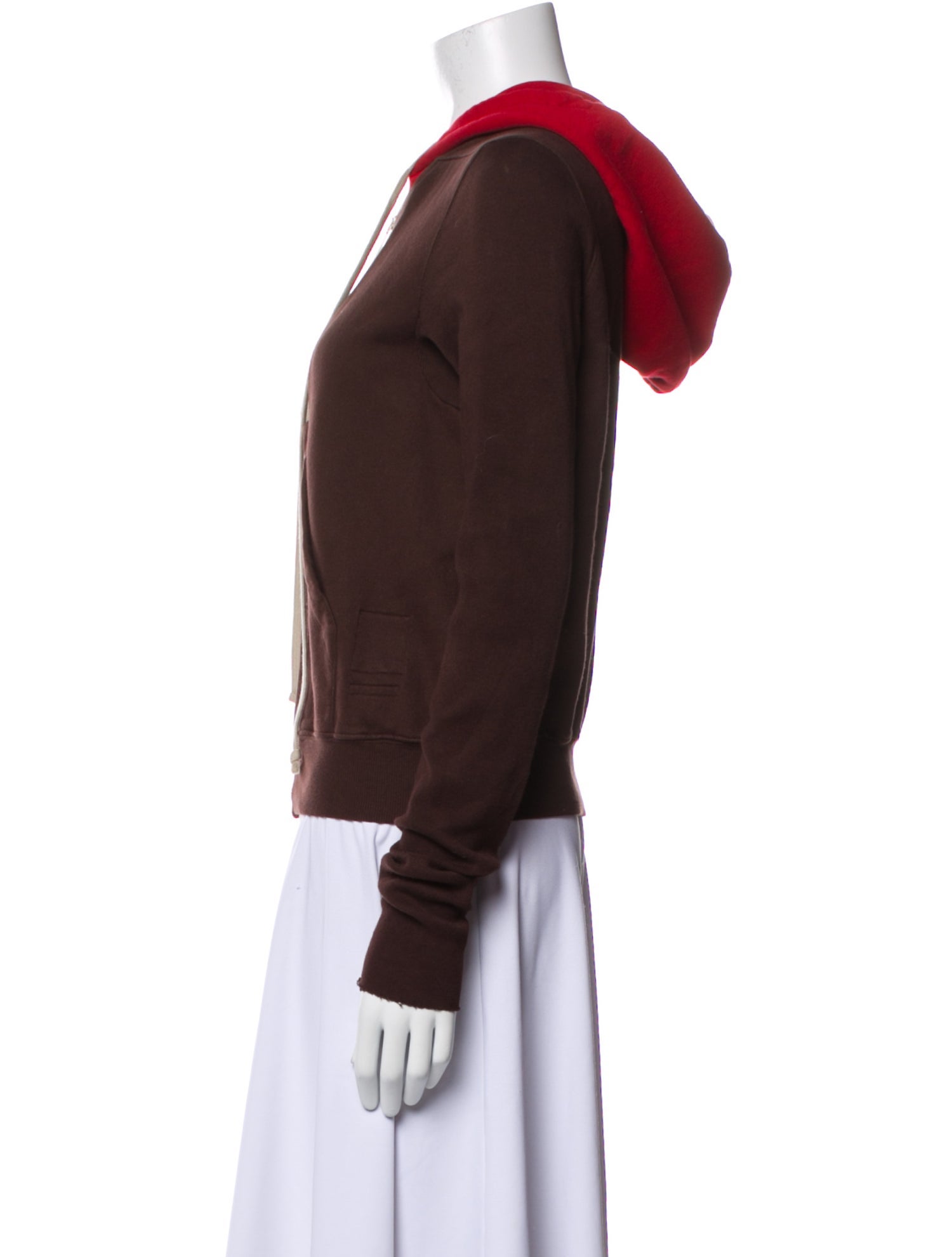 Rick Owens Drkshdw Crew Neck Long Sleeve Sweatshirt