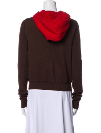 Rick Owens Drkshdw Crew Neck Long Sleeve Sweatshirt