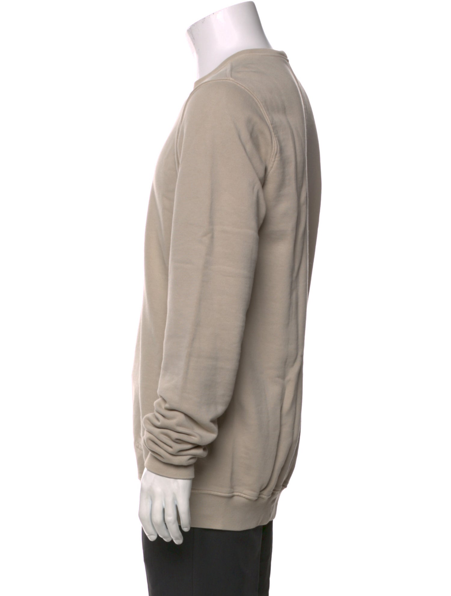 Rick Owens Drkshdw Crew Neck Long Sleeve Sweatshirt