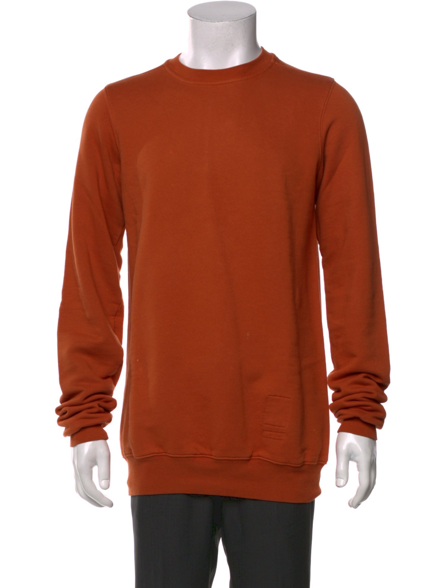 Rick Owens Drkshdw Crew Neck Long Sleeve Sweatshirt