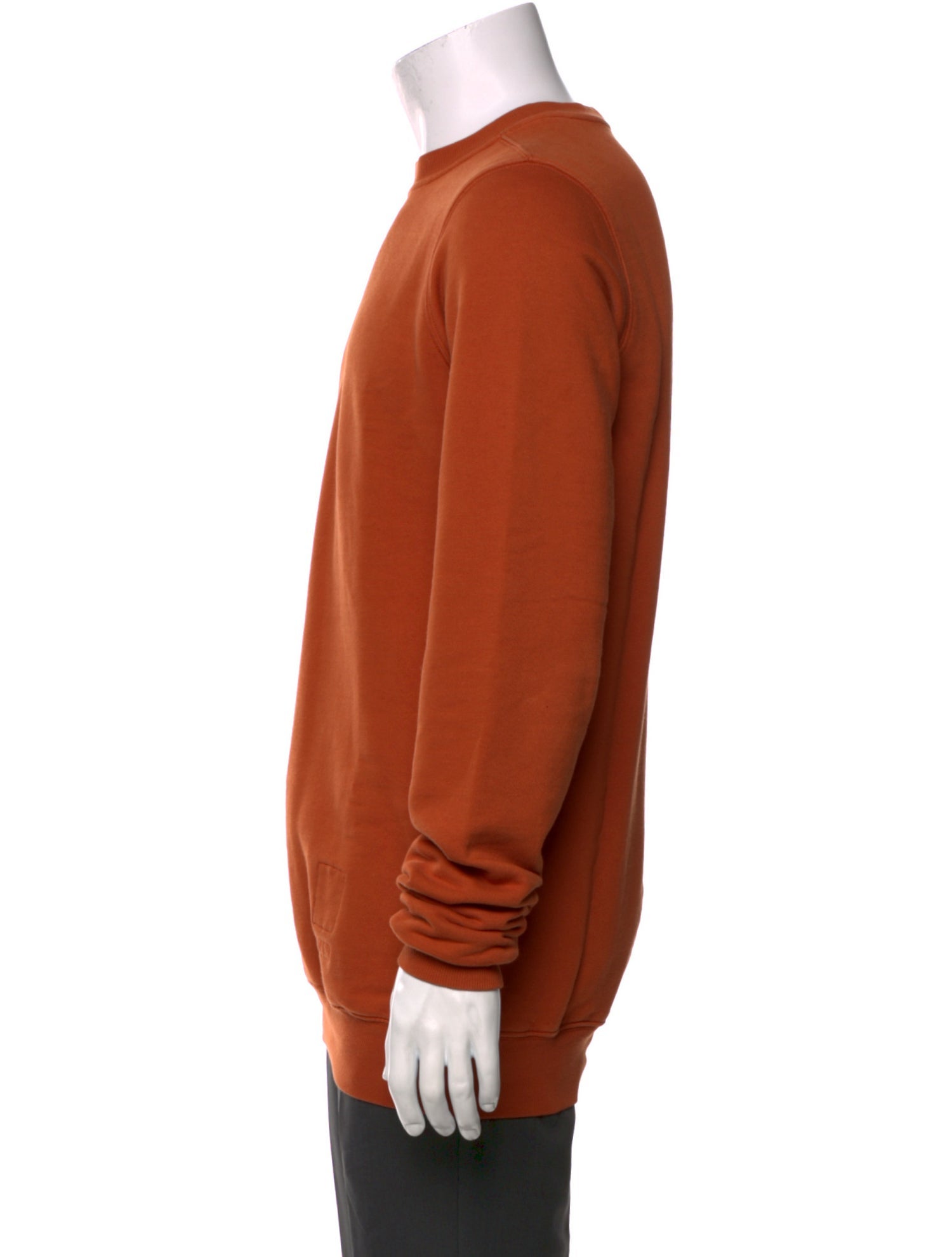 Rick Owens Drkshdw Crew Neck Long Sleeve Sweatshirt