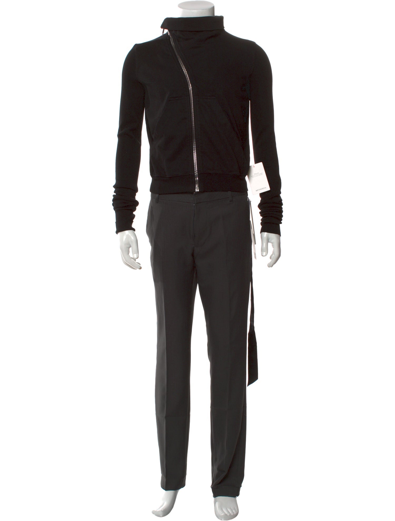 Rick Owens Drkshdw Mock Neck Long Sleeve Sweatshirt w/ Tags