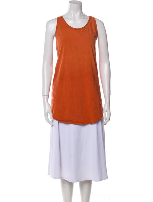 Rick Owens Drkshdw Scoop Neck Sleeveless Tunic