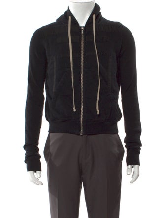 Rick Owens Drkshdw Crew Neck Long Sleeve Hoodie