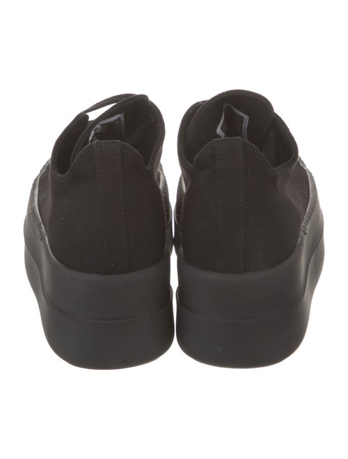 Rick Owens Drkshdw Canvas Wedge Sneakers