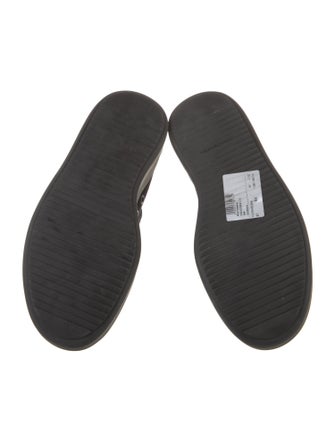 Rick Owens Drkshdw Canvas Wedge Sneakers