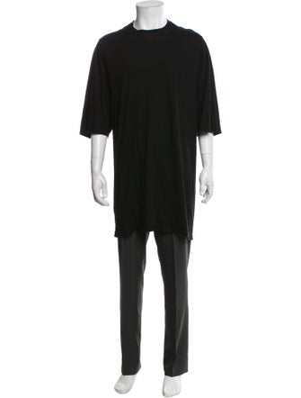 Rick Owens Drkshdw Crew Neck Three-Quarter Sleeve T-Shirt