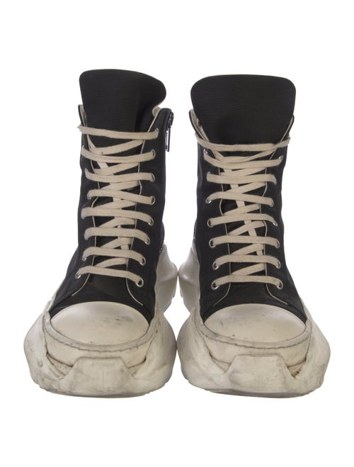 Rick Owens Drkshdw Canvas Lace-Up Boots