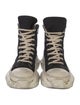 Rick Owens Drkshdw Canvas Lace-Up Boots