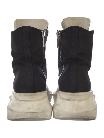 Rick Owens Drkshdw Canvas Lace-Up Boots