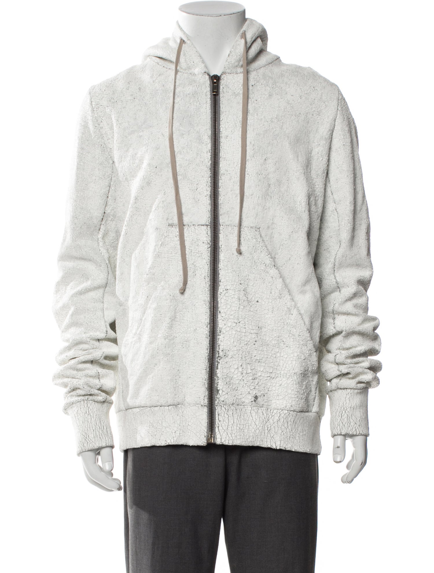 Rick Owens Drkshdw Crew Neck Long Sleeve Hoodie