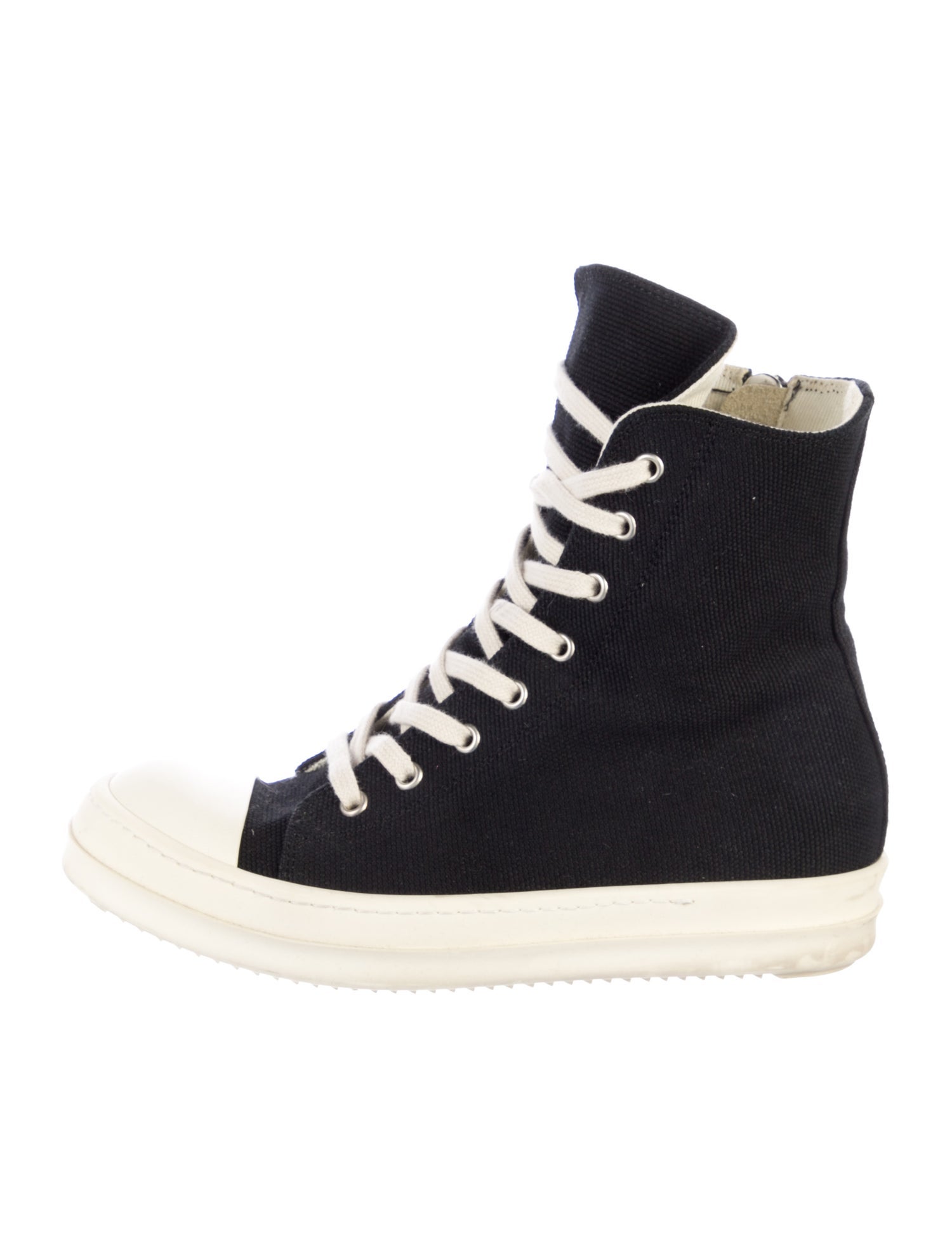Rick Owens Drkshdw Canvas Sneakers