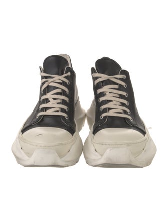 Rick Owens Drkshdw Colorblock Pattern Sneakers