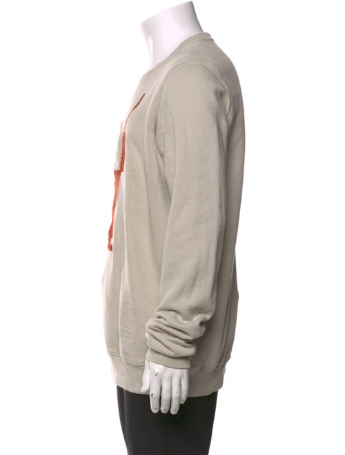 Rick Owens Drkshdw Graphic Print Crew Neck Sweatshirt
