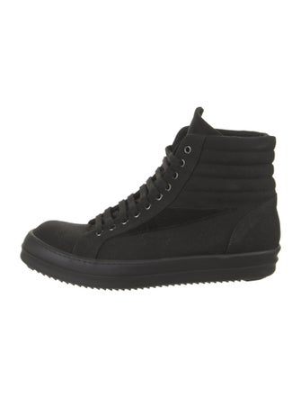 Rick Owens Drkshdw Canvas Sneakers