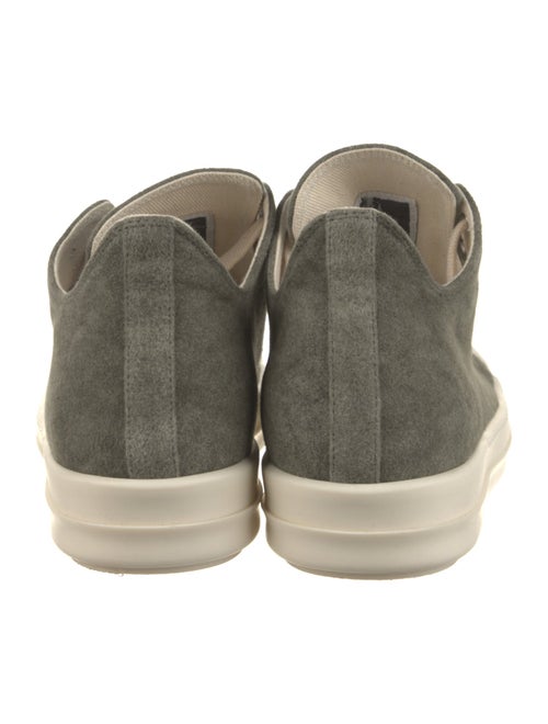 Rick Owens Drkshdw Canvas Colorblock Pattern Sneakers