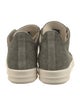 Rick Owens Drkshdw Canvas Colorblock Pattern Sneakers