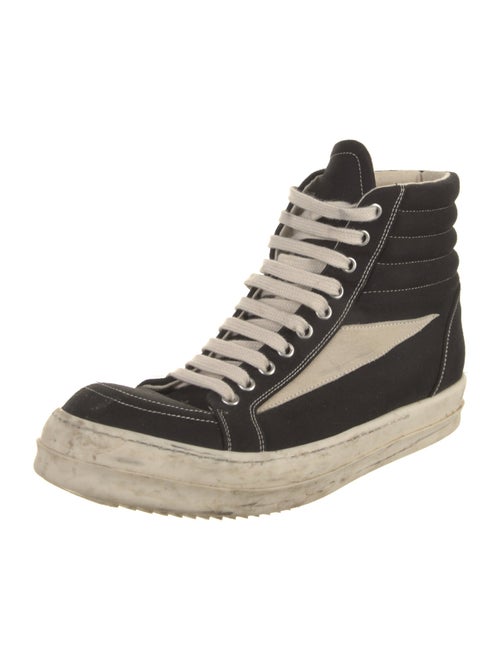 Rick Owens Drkshdw Vegan Leather Sneakers