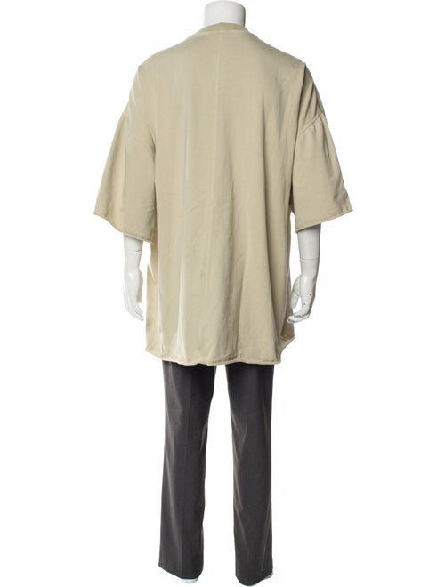 Rick Owens Drkshdw Scoop Neck Three-Quarter Sleeve T-Shirt