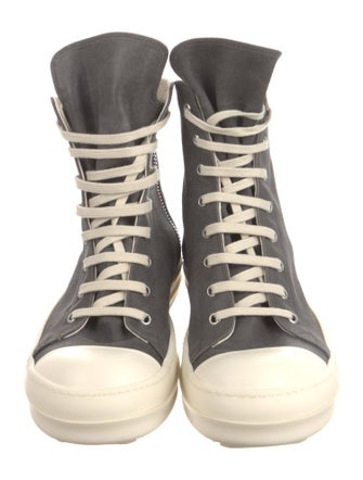 Rick Owens Drkshdw Canvas Sneakers