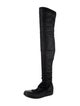 Rick Owens Drkshdw Grosgrain Trim Sock Boots
