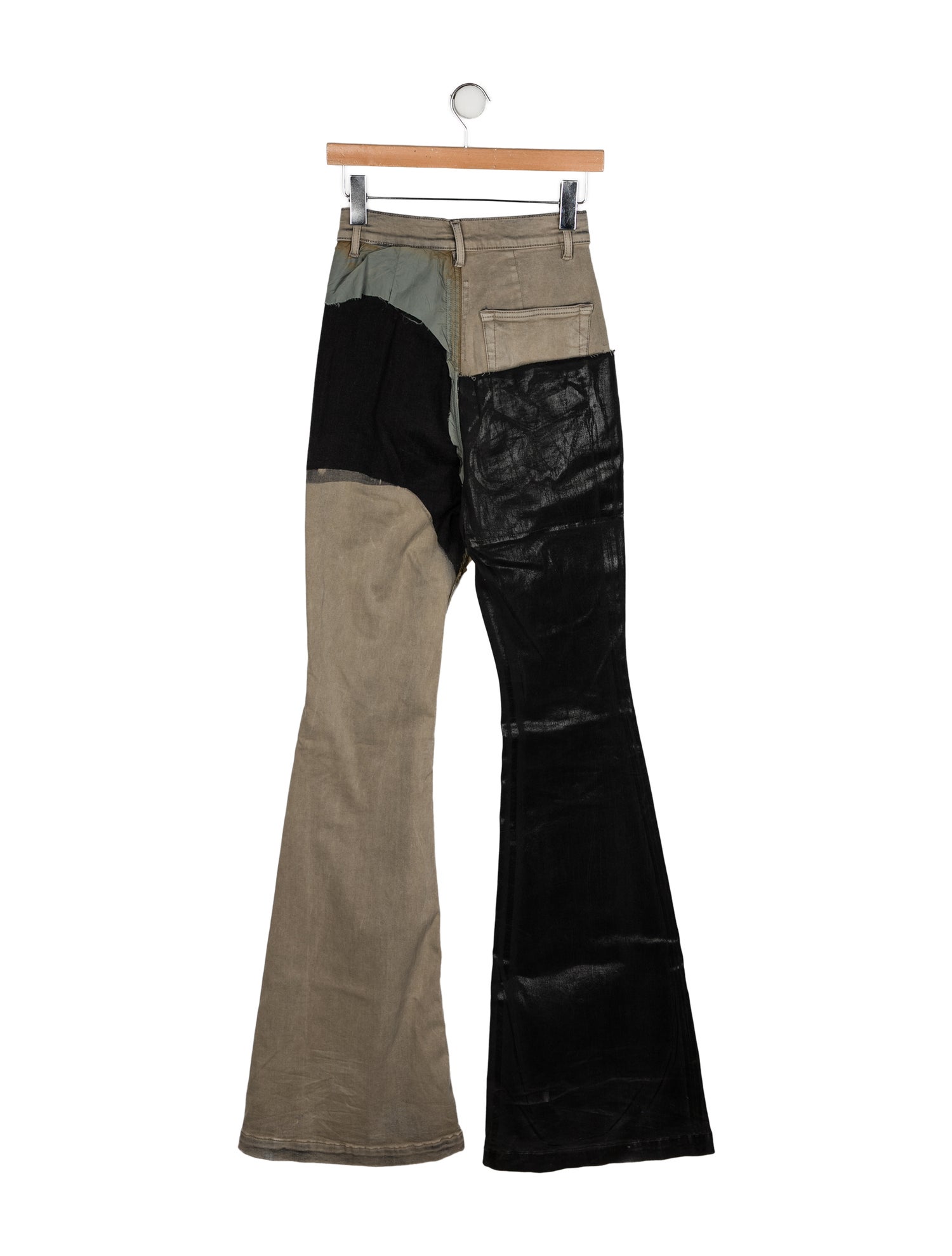 Rick Owens Drkshdw High-Rise Wide Leg Jeans