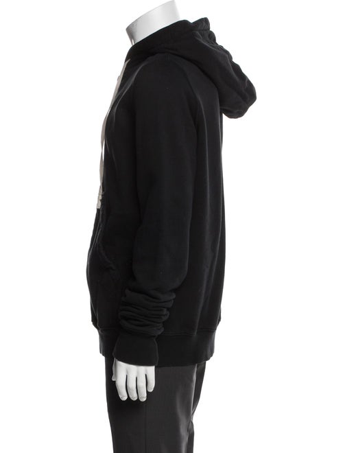 Rick Owens Drkshdw V-Neck Long Sleeve Hoodie