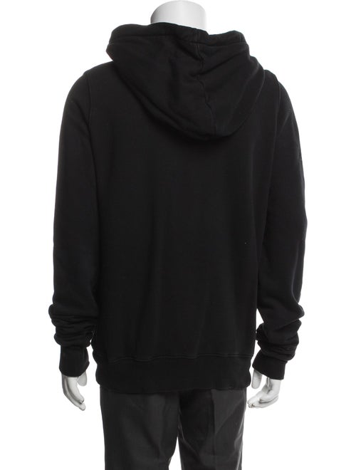 Rick Owens Drkshdw V-Neck Long Sleeve Hoodie