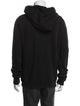 Rick Owens Drkshdw V-Neck Long Sleeve Hoodie