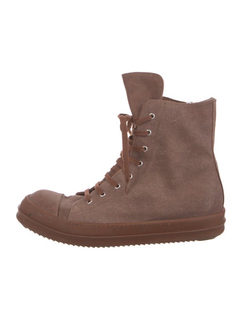 Rick Owens Drkshdw Canvas Sneakers