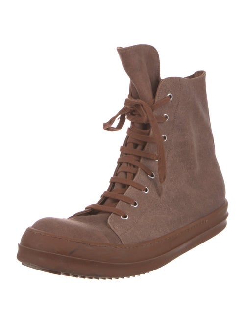 Rick Owens Drkshdw Canvas Sneakers