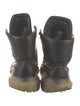 Rick Owens Drkshdw Leather Combat Boots