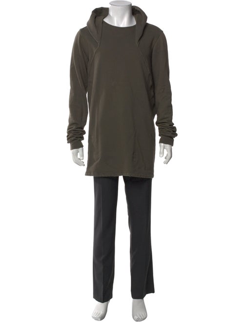 Rick Owens Drkshdw Crew Neck Long Sleeve Hoodie