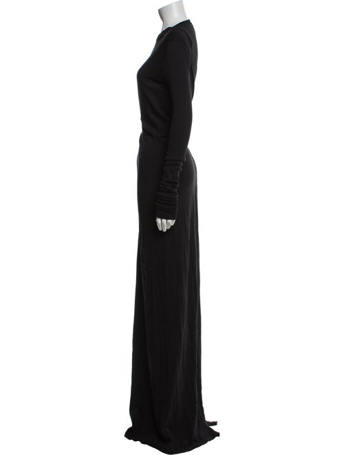 Rick Owens Drkshdw Crew Neck Long Dress