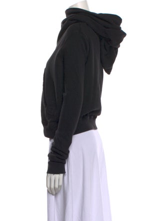 Rick Owens Drkshdw Crew Neck Long Sleeve Sweatshirt