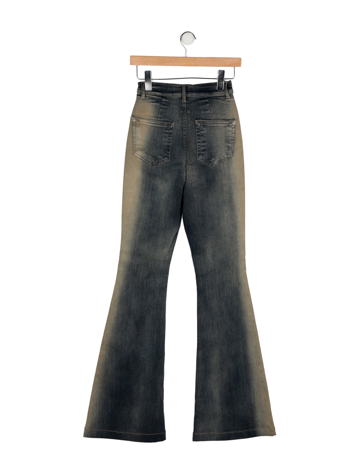 Rick Owens Drkshdw Bolans Bootcut Wide Leg Jeans