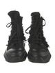 Rick Owens Drkshdw Canvas Lace-Up Boots