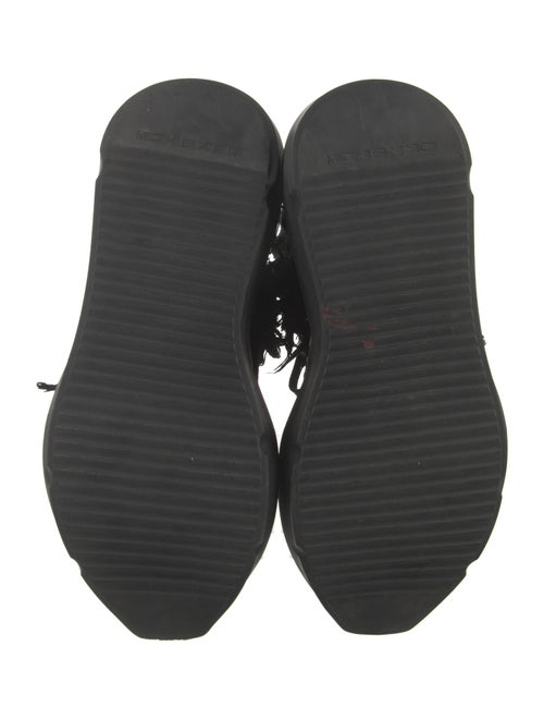 Rick Owens Drkshdw Canvas Lace-Up Boots