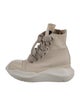 Rick Owens Drkshdw Canvas Lace-Up Boots