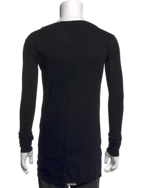 Rick Owens Drkshdw Cowl Neck Long Sleeve T-Shirt