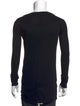 Rick Owens Drkshdw Cowl Neck Long Sleeve T-Shirt