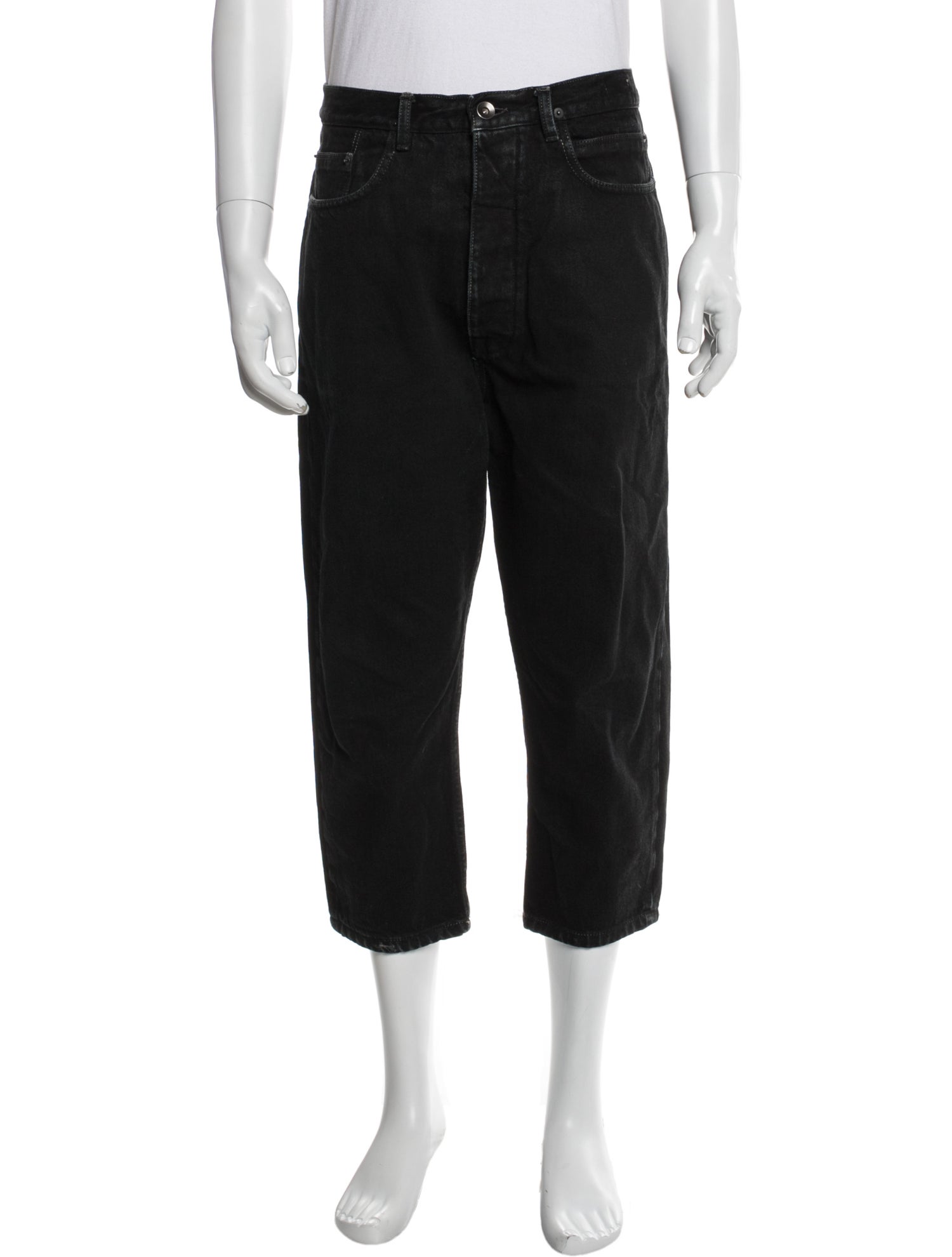 Rick Owens Drkshdw Denim Shorts