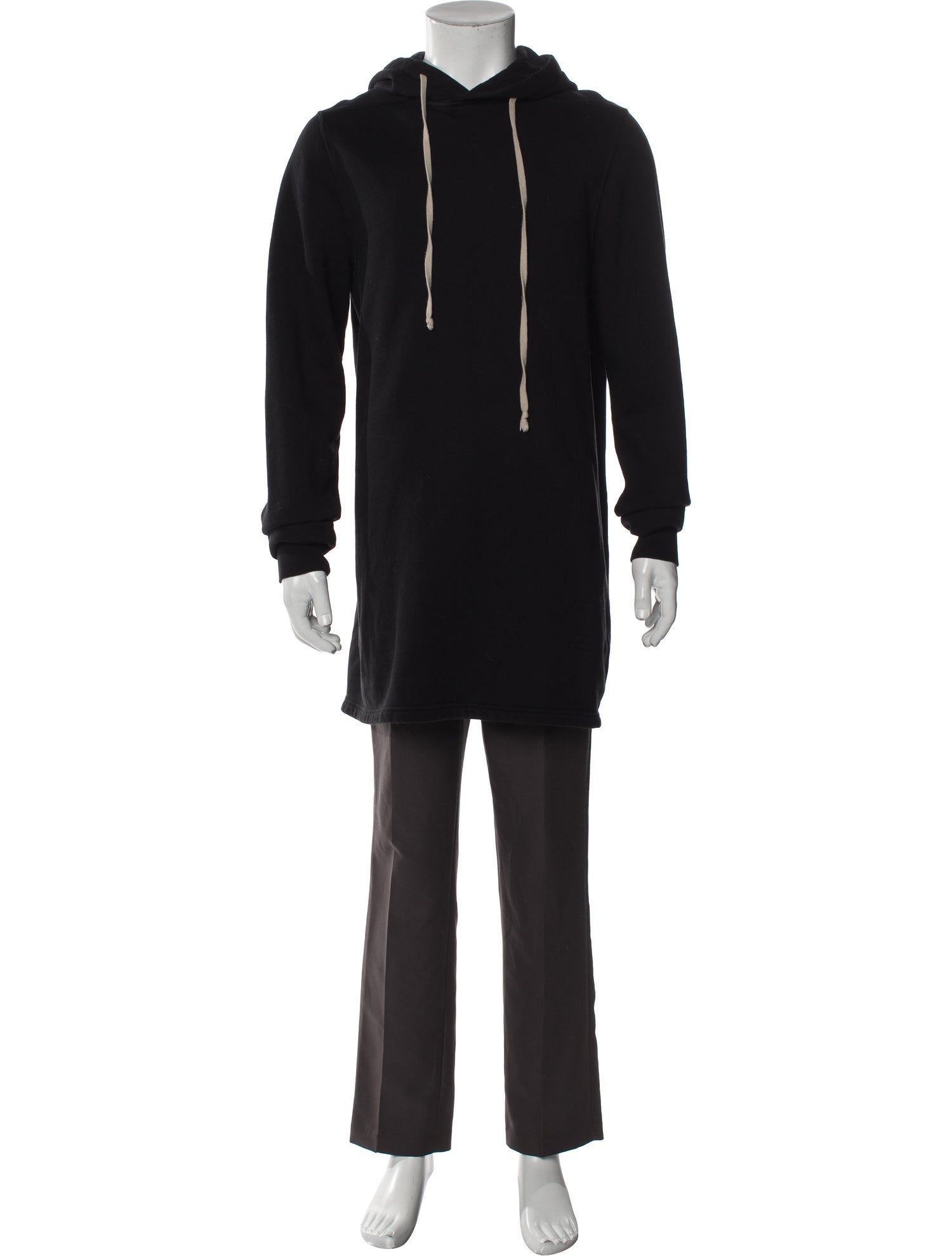 Rick Owens Drkshdw Crew Neck Long Sleeve Hoodie